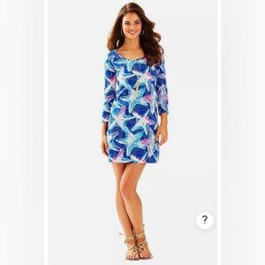NWOT LP Beacon dress in indigo sea star struck blue